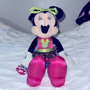 Disney Parks Candy Party Minnie Mouse Plush Doll